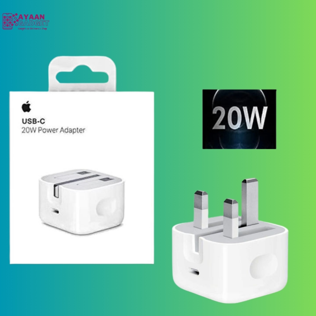 20W UK US USB C Fast Quick Charging Power Adapters For iPhone