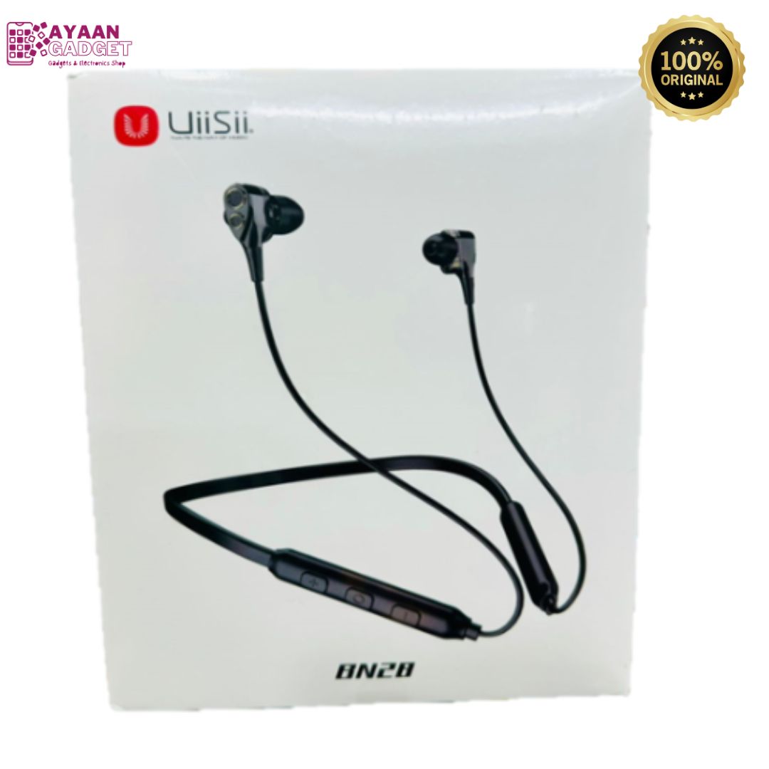 UiiSii BN28 Wireless Bluetooth Neckband | 100% Original Product